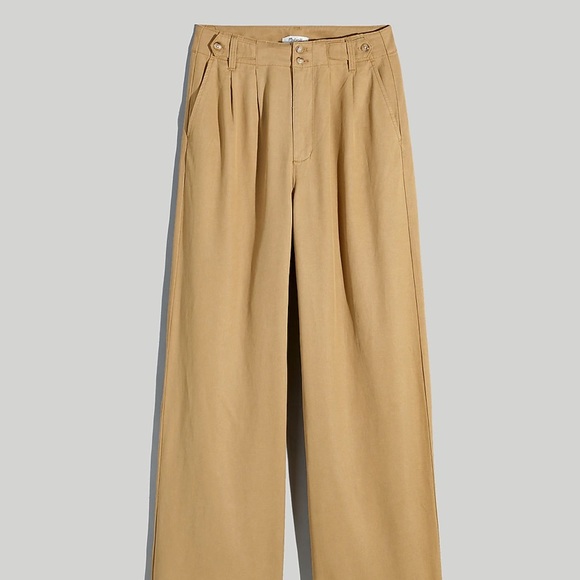 Madewell Harlow wide leg trouser 6 tall - Picture 2 of 4